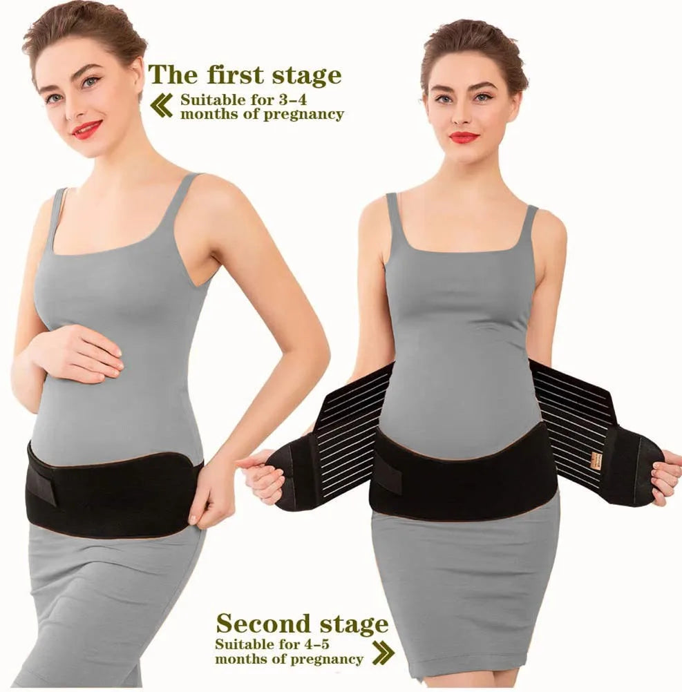 Ceinture de maternité, protection du foetus réglable pour femmes, soutien de grossesse, bandes abdominales prénatales, Corset de soins, vêtements intimes