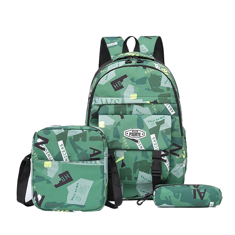 Sac à Dos d'École Étanche, Cartable de Voyage pour Ordinateur Portable SR