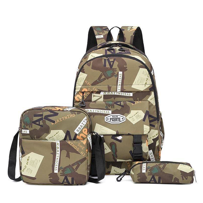 Sac à Dos d'École Étanche, Cartable de Voyage pour Ordinateur Portable SR