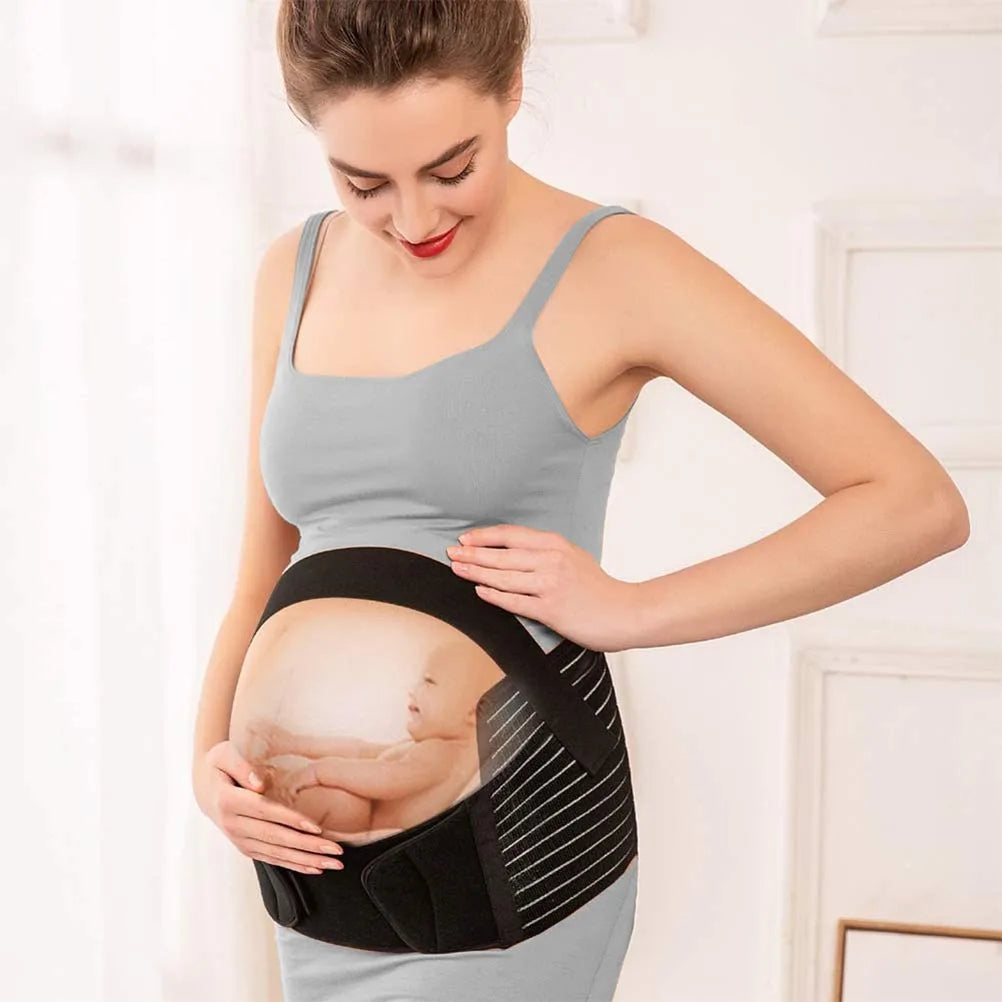 Ceinture de maternité, protection du foetus réglable pour femmes, soutien de grossesse, bandes abdominales prénatales, Corset de soins, vêtements intimes
