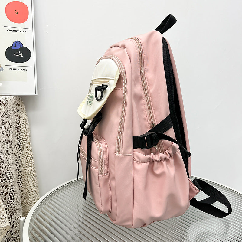 Ensemble Sac à Dos Étudiant Femme – Grande Capacité, Minimaliste et Polyvalent (3 Pièces)
