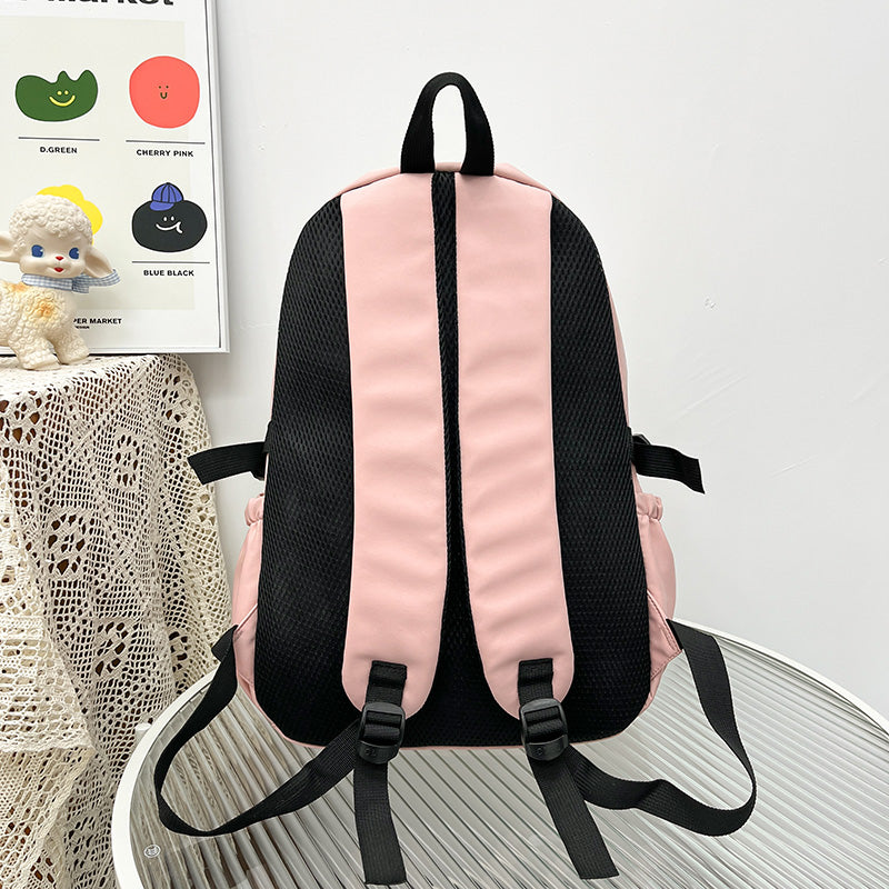 Ensemble Sac à Dos Étudiant Femme – Grande Capacité, Minimaliste et Polyvalent (3 Pièces)