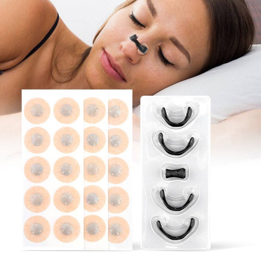15 paires de bandes nasales magnétiques anti-ronflement pour mieux respirer et dormir