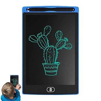 Grande tablette LCD 12" réutilisable pour enfants, dessin et écriture effaçables, jouet éducatif portable