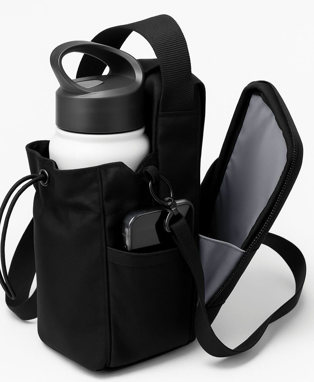 Magnetic Gym Bag with Magnetic Closure