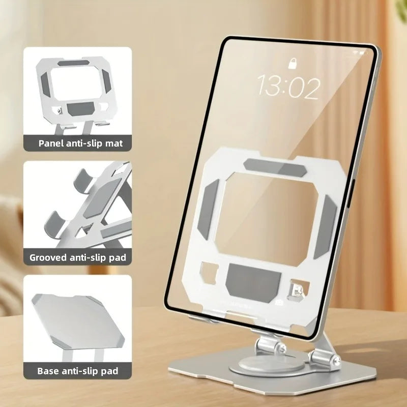 Support rotatif en alliage pour ordinateur portable, pliable, réglable, pour tablette.
