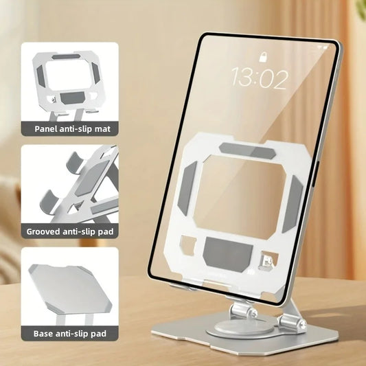 Support rotatif en alliage pour ordinateur portable, pliable, réglable, pour tablette.