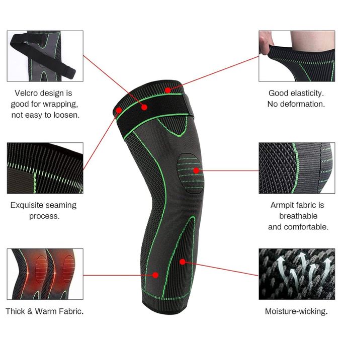 2 Pcs Classic Knee Support