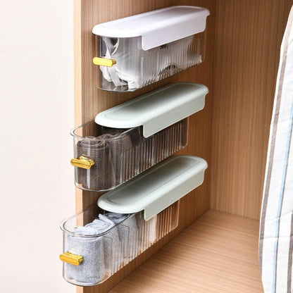 Boîte et organiseur de sous-vêtements, chaussettes et vêtements