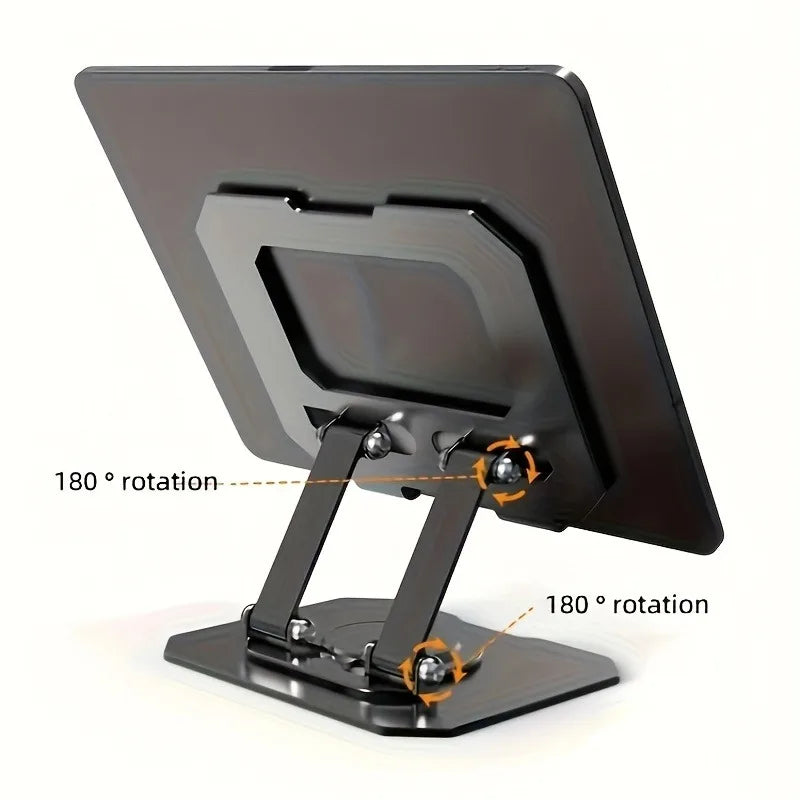 Support rotatif en alliage pour ordinateur portable, pliable, réglable, pour tablette.