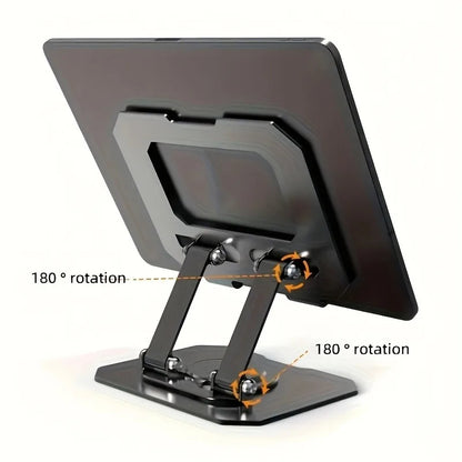 Support rotatif en alliage pour ordinateur portable, pliable, réglable, pour tablette.