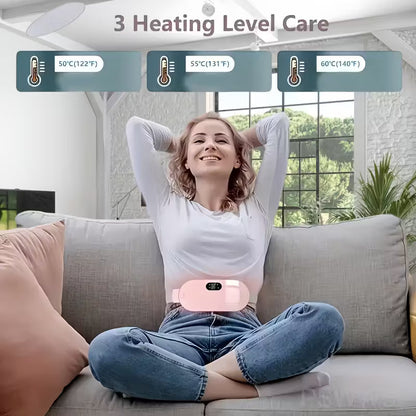 Abdominal Heating Belt, Menstrual Warm Pad & Massage Mat