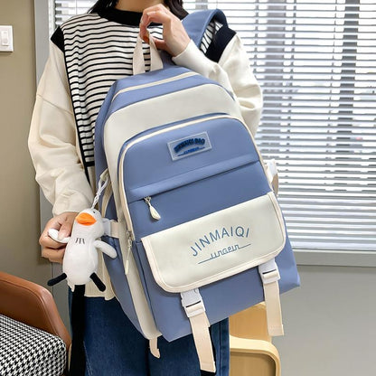Cartable cinq pièces sac à dos grande capacité