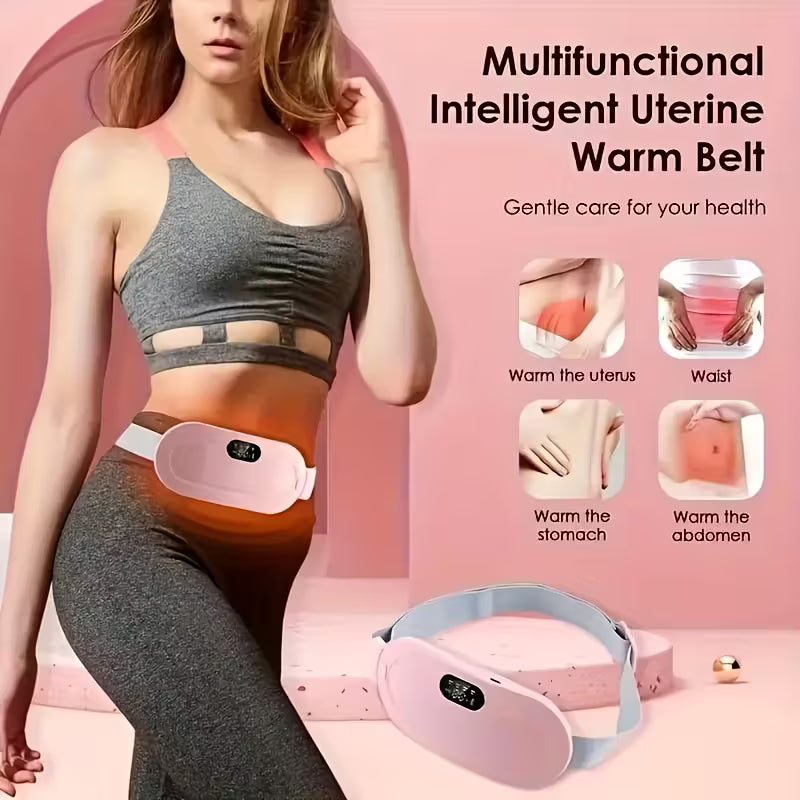 Abdominal Heating Belt, Menstrual Warm Pad & Massage Mat