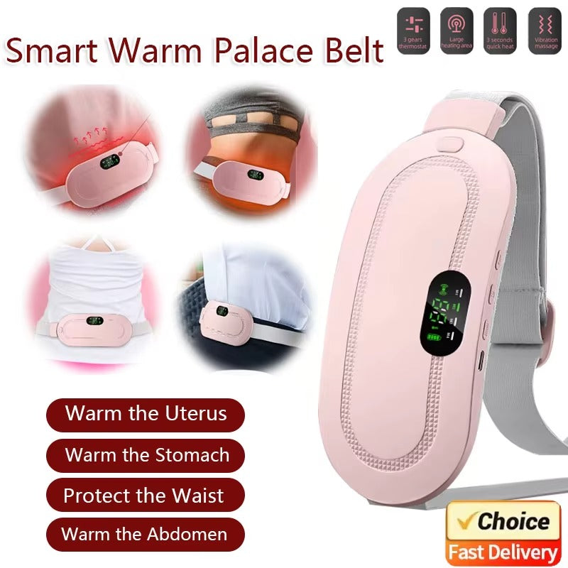 Abdominal Heating Belt, Menstrual Warm Pad & Massage Mat