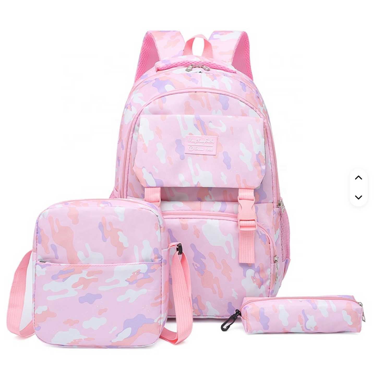 Ensemble Sac à Dos Camouflage 3 Pièces
