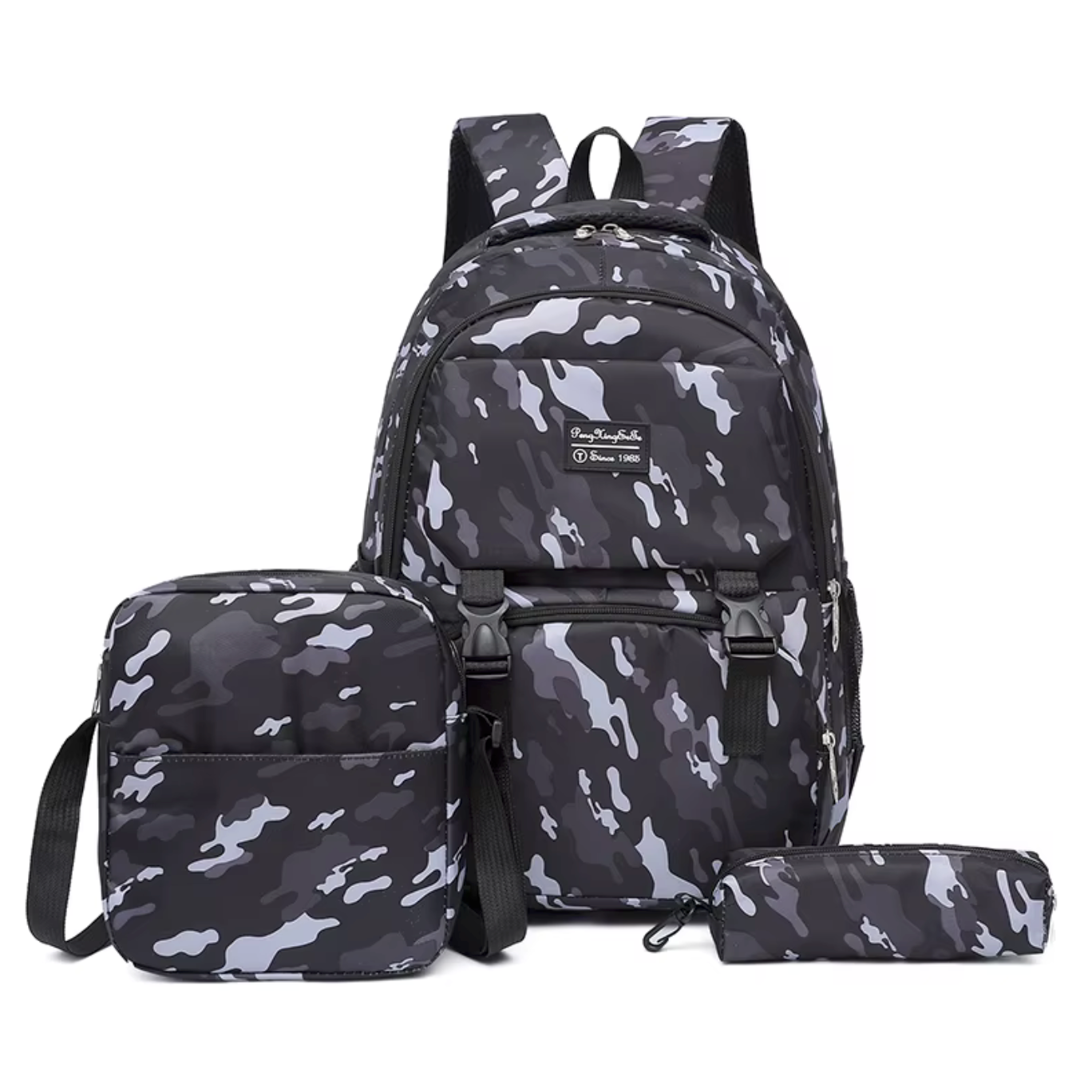 Ensemble Sac à Dos Camouflage 3 Pièces
