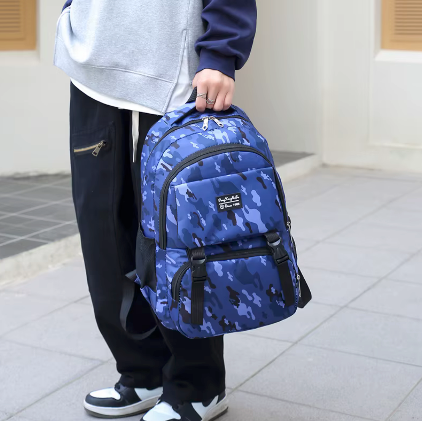 Ensemble Sac à Dos Camouflage 3 Pièces