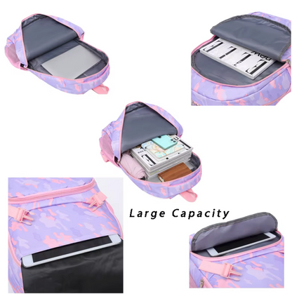 Ensemble Sac à Dos Camouflage 3 Pièces