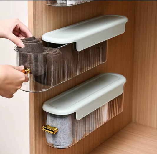 Boîte et organiseur de sous-vêtements, chaussettes et vêtements
