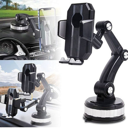 Support de téléphone réglable pour voiture, support universel pour pare-brise.