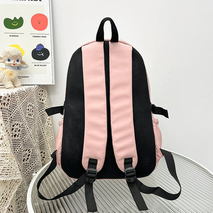 Ensemble Sac à Dos Étudiant Femme – Grande Capacité, Minimaliste et Polyvalent (3 Pièces)
