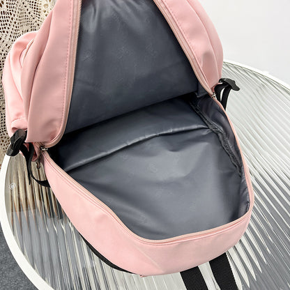 Ensemble Sac à Dos Étudiant Femme – Grande Capacité, Minimaliste et Polyvalent (3 Pièces)