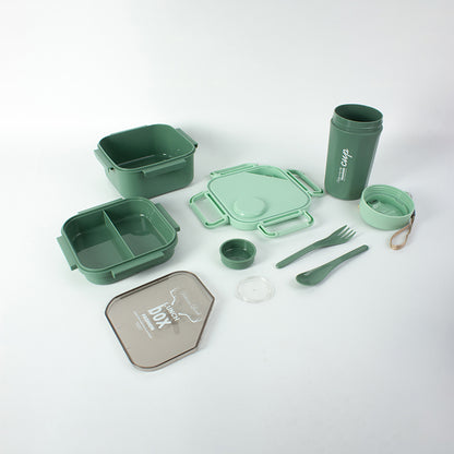 Boîte Déjeuner Enfant avec Gourde – Étanche & Sans BPA